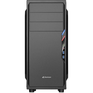 Sharkoon vs4-v midi tower behuizing (zwart | 2x usb-a)