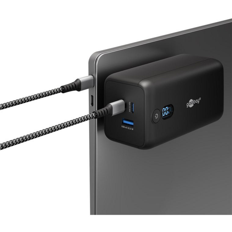 Afbeelding laden in galerijviewer, Goobay laptop powerbank (zwart, 20,000 mah, power delivery)
