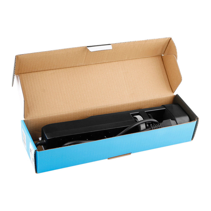 Load image into Gallery viewer, Neomounts ds22-840bl6 bureaucontactdoos met klem en usb-c en usb-a poorten - quick-charge stekkerdoos (zwart)
