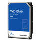 Wd blue, 2 tb harde schijf (20ezbx, sata 600, af)