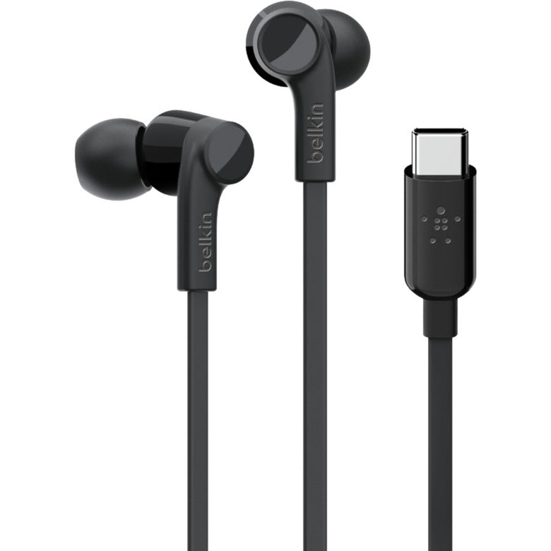 Chargez l'image dans la visionneuse de la galerie, Belkin soundform in-ear oortjes (zwart, usb-c)
