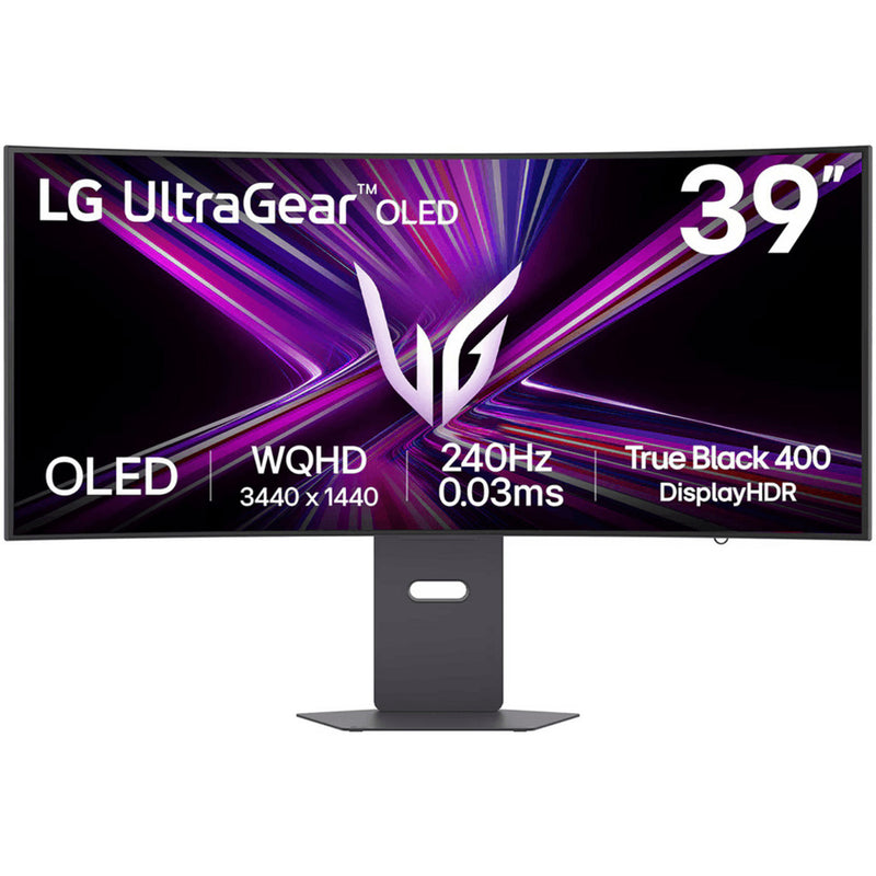 Afbeelding laden in galerijviewer, Lg ultragear oled 39gx900a-b 39 curved ultrawide gaming monitor (zwart, 2x hdmi, displayport, 2x usb-a, usb-c, 240 hz)
