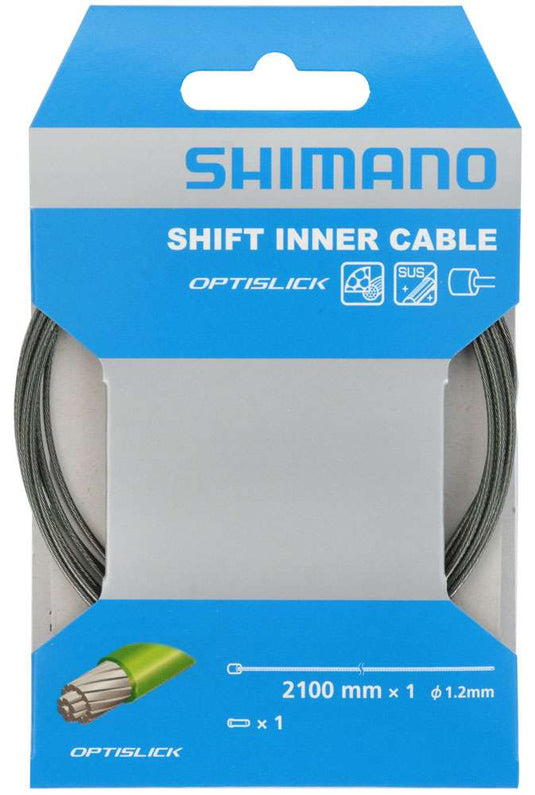 Shimano optislick shift inner cable 1.2mm x 2100mm