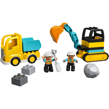 Lego duplo truck tracked excavator 10931