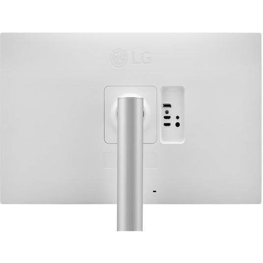 Lg ultrafine 27up650k-w 27 4k uhd monitor (wit zilver, 2x hdmi, displayport)
