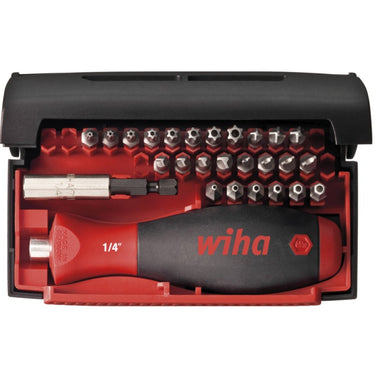 Wiha bitset collector security standard 25 mm en torsion-bits (zwart, 28-delig 1 4 incl. box )