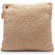 Cozy una woolly 45 x 45 cm draadloos warmtekussen (lichtbruin, powerbank 5000 mah)