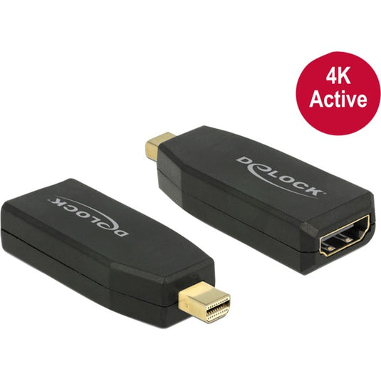 Delock mini-displayport naar hdmi 4k adapter (zwart)