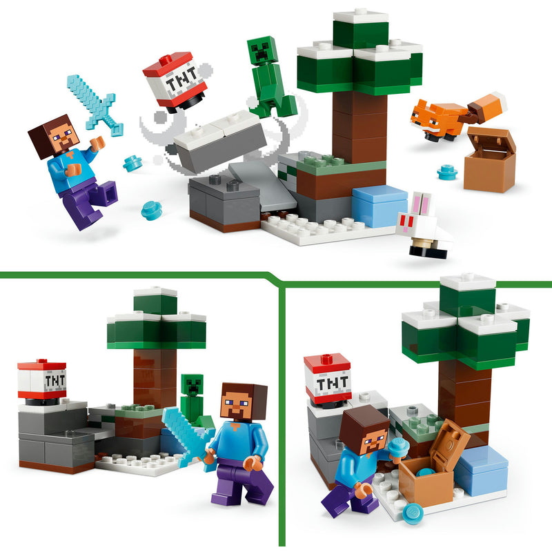 Load image into Gallery viewer, Lego minecraft 21583 steves taiga-avontuur
