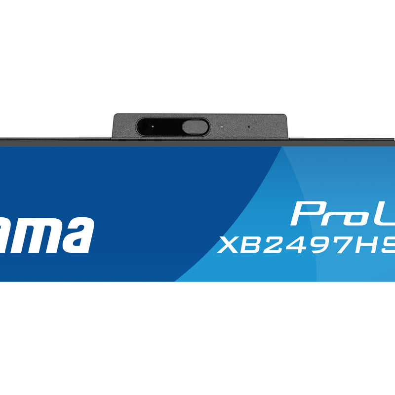 Load image into Gallery viewer, Iiyama prolite xb2497hsnh-b1 23.8 monitor (zwart, hdmi, displayport, lan, audio, usb-c, webcam)
