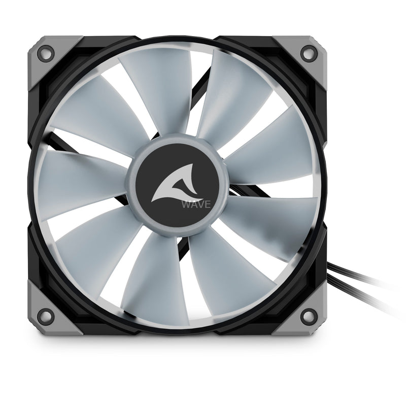 Load image into Gallery viewer, Sharkoon rebel f50 pwm rgb case fan (zwart, 120 x 120 x 25 mm)
