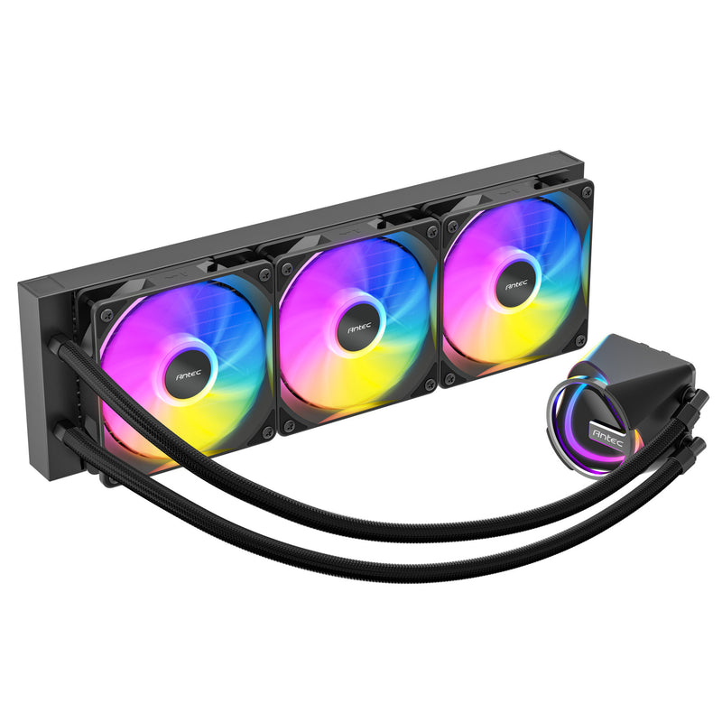 Afbeelding laden in galerijviewer, Antec skeleton 360 argb waterkoeling (zwart)
