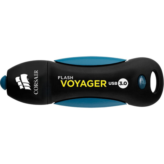 Corsair flash voyager usb 3.0 256 gb usb-stick (zwart blauw, cmfvy3a-256gb)