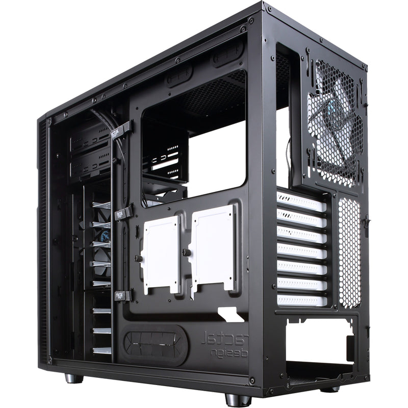 Load image into Gallery viewer, Fractal design define r5 midi tower behuizing (zwart | 4x usb-a)
