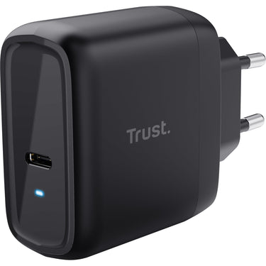 Trust maxo usb-c-oplader van 65 w (zwart)