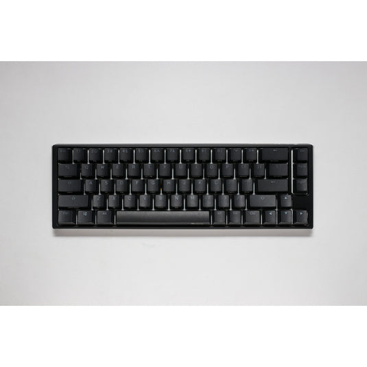 Ducky one 3 classic sf, toetsenbord (zwart wit, us lay-out, cherry mx brown, rgb led, double-shot pbt, hot-swappable, quack mechanics, 65%)
