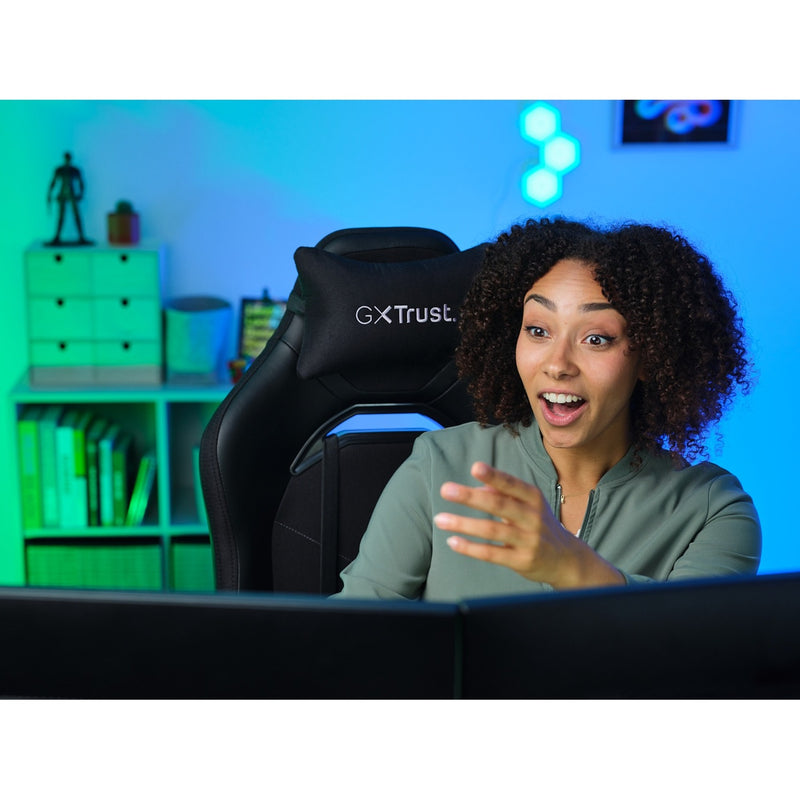 Afbeelding laden in galerijviewer, Trust gxt 714 ruya gamingstoel (zwart)
