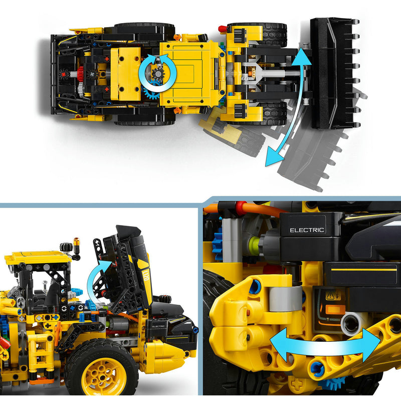 Afbeelding laden in galerijviewer, Lego technic volvo l120 electric wiellader speelgoed set - 42209
