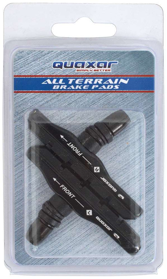 Quaxar 72mm cartridge brake shoes for shimano black
