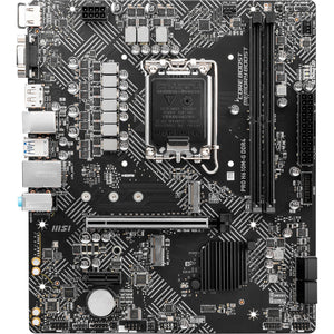 Msi pro h610m-g ddr4 socket 1700 moederbord (gb-lan, sound, µatx)