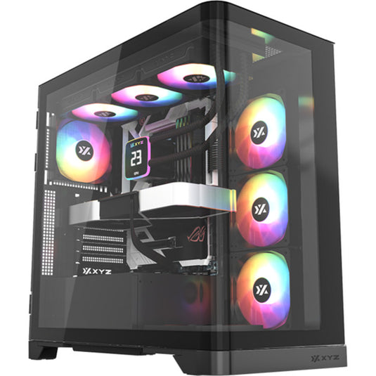 Xyz pc gear aquapulse aio 360 waterkoeling (zwart, argb, pwm)