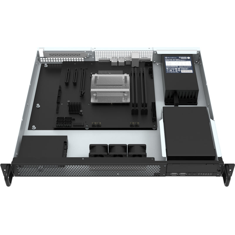 Afbeelding laden in galerijviewer, Silverstone rm100 1u rackmount, rack, serverbehuizing
