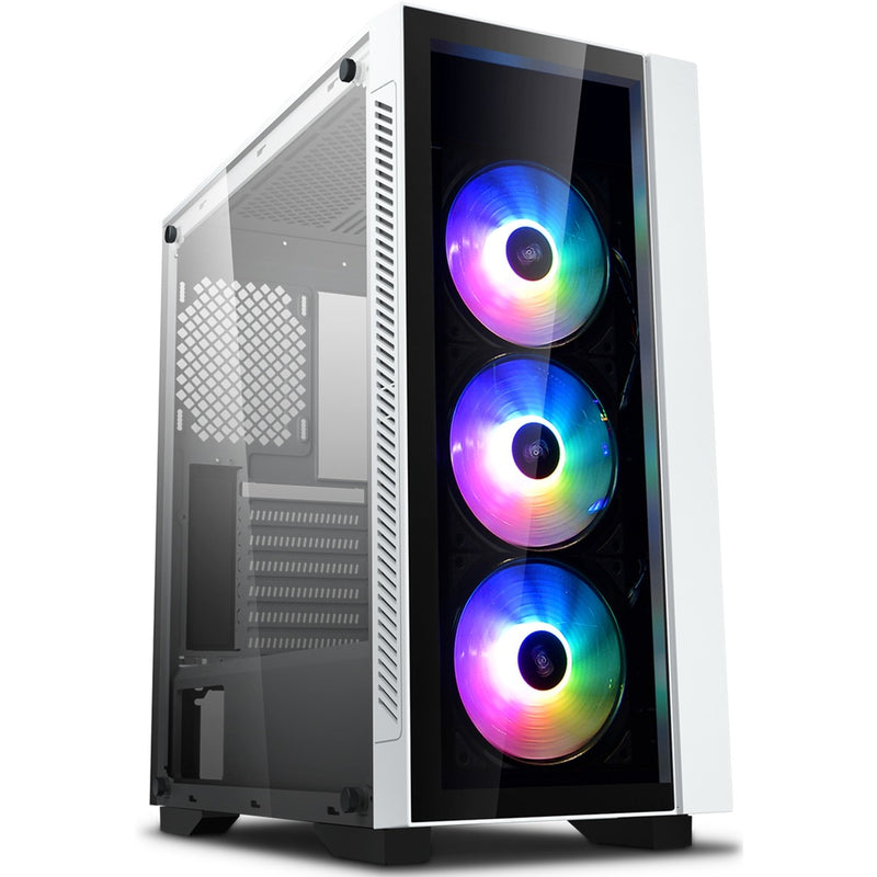 Load image into Gallery viewer, Deepcool matrexx 55 v3 add-rgb 3f midi tower behuizing (wit | 3x usb-a | rgb)
