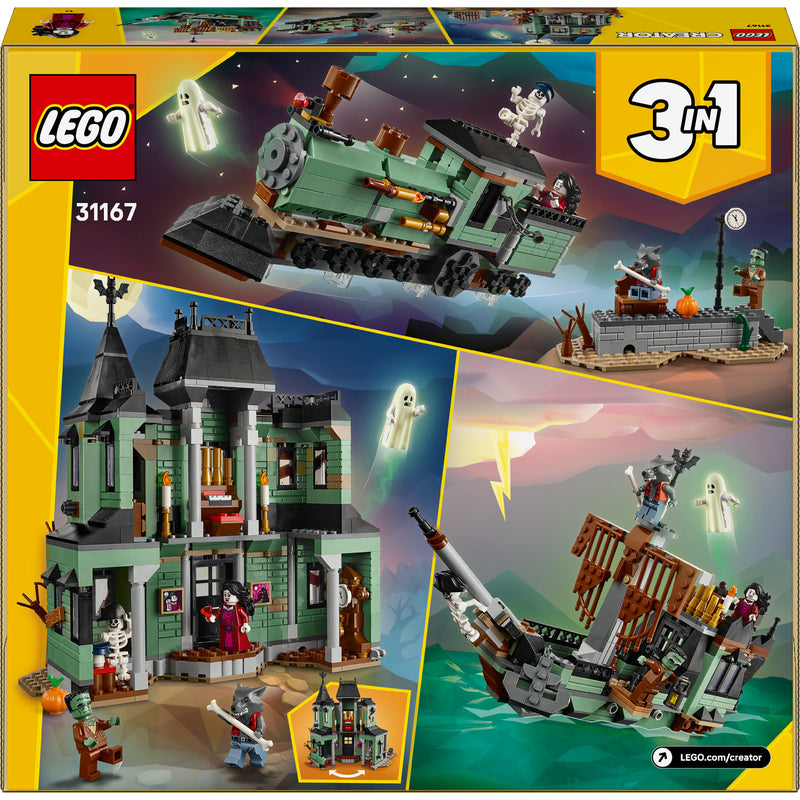 Load image into Gallery viewer, Lego creator 31167 spookhuis
