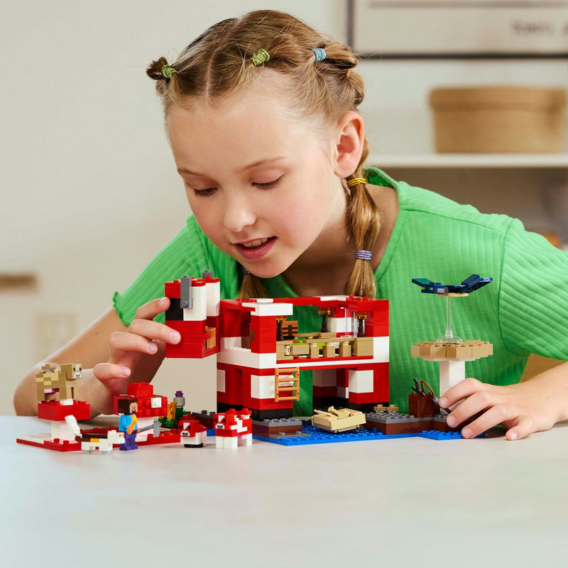 Load image into Gallery viewer, Lego minecraft 21270 het mooshroom huis
