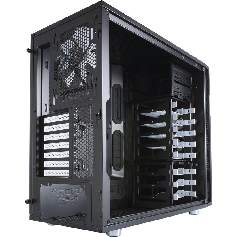 Load image into Gallery viewer, Fractal design define r5 midi tower behuizing (zwart | 4x usb-a)
