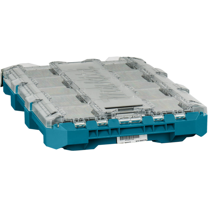 Load image into Gallery viewer, Makita maktrak organizer plat p-91051 gereedschapsbox (blauw zwart)
