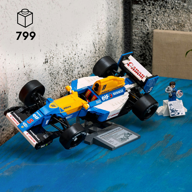 Load image into Gallery viewer, Lego icons - williams racing fw14b en nigel mansell constructiespeelgoed (10353)

