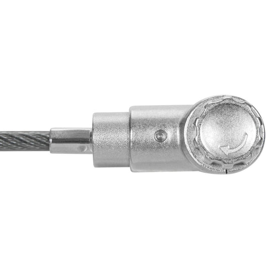 Targus defcon ultimate universal keyed cable lock with adaptable lock head diefstalbeveiliging