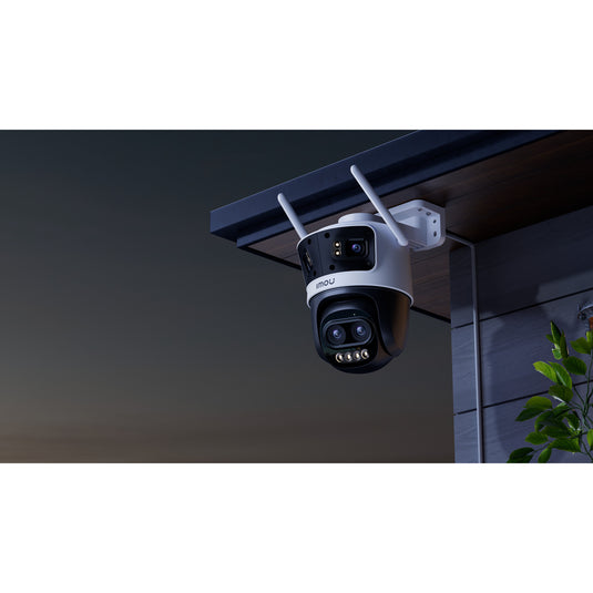Imou cruiser pano z quadruple-lens zoom camera (wit, 4mp+4mp+5mpx2, poe)