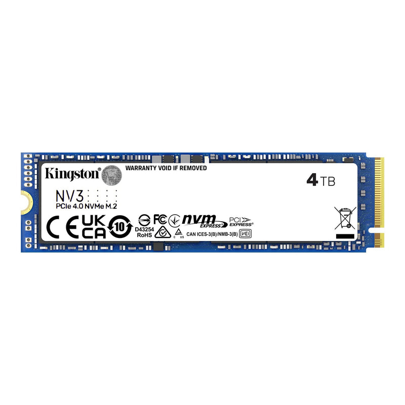 Load image into Gallery viewer, Kingston nv3 4 tb ssd (snv3s 2000g, pcie 4.0 x4, nvme, m.2 2280)
