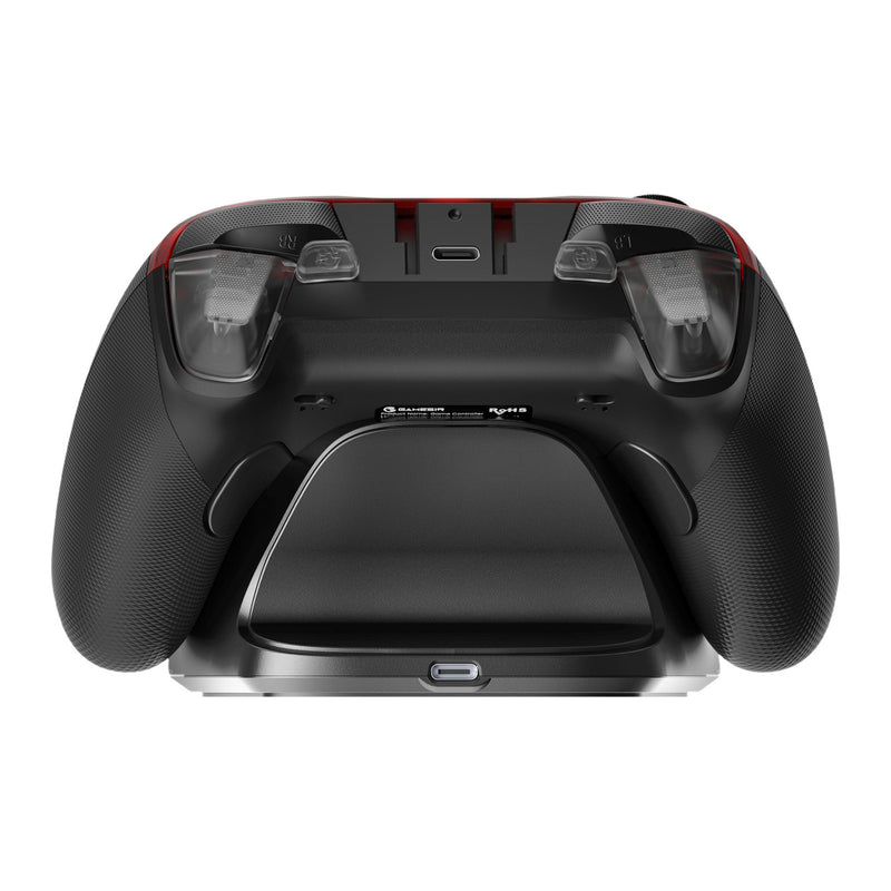 Afbeelding laden in galerijviewer, Gamesir g7 pro tri-mode - shadow ember gamepad (zwart donkerrood, xbox series x|s, xbox one, pc, android, steam)

