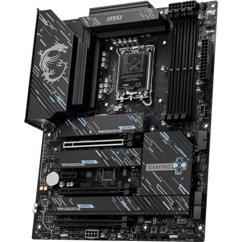 Load image into Gallery viewer, Msi z890 gaming plus wifi socket 1851 moederbord (zwart, raid, 5gb-lan, wlan, bt, sound, atx)
