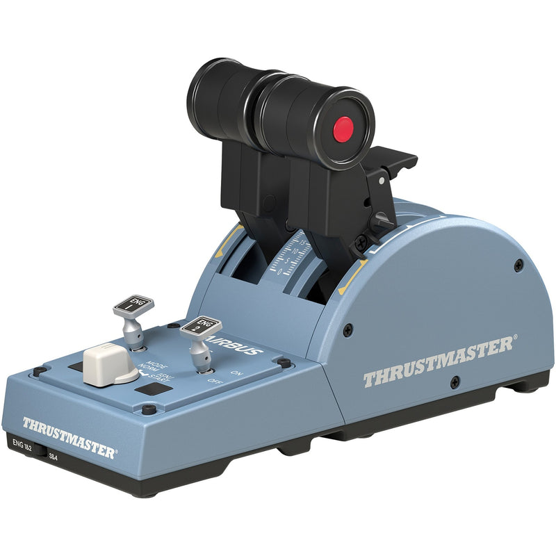 Load image into Gallery viewer, Thrustmaster tca quadrant airbus edition gaming gasregelaar (blauwgrijs zwart, pc)
