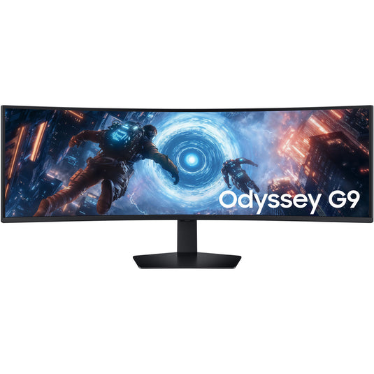 Samsung odyssey g9 s49fg910eu 49 curved ultrawide gaming monitor (zwart, 144 hz, hdmi, displayport, amd freesync)