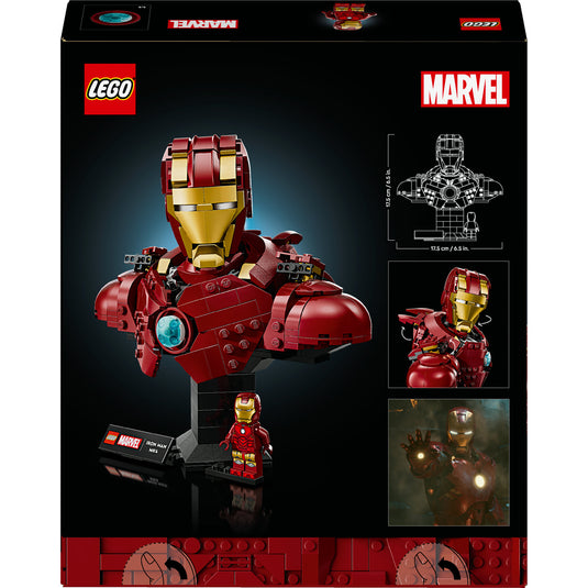 Lego marvel iron man mk4 buste - 76327