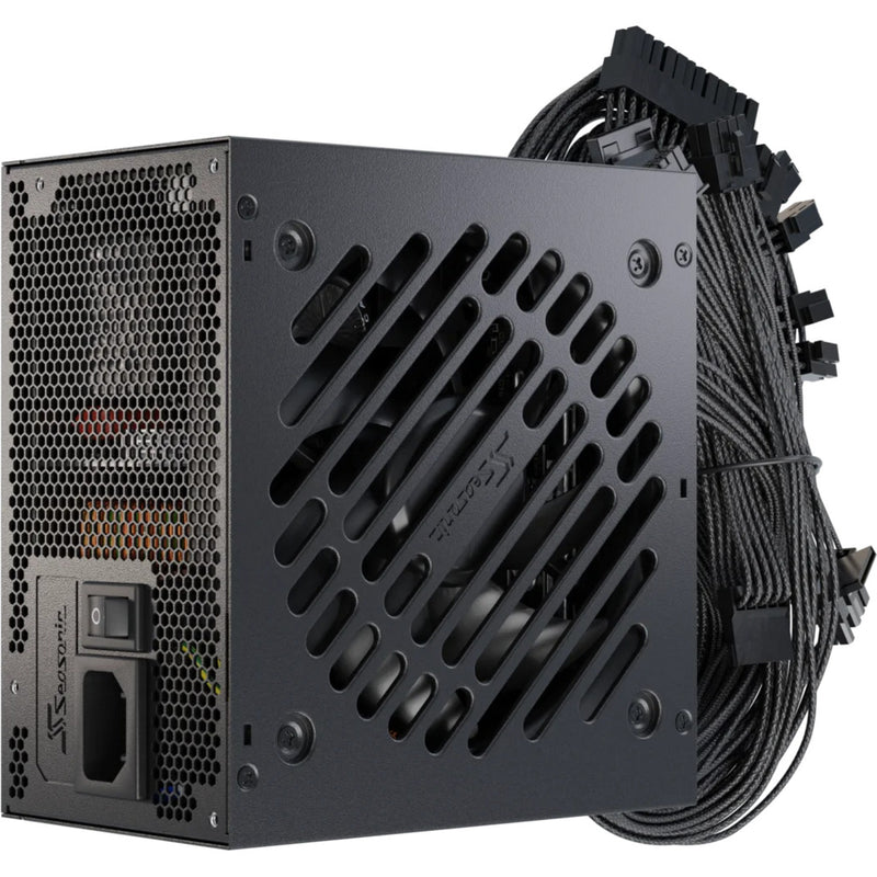 Load image into Gallery viewer, Seasonic core bc-850 atx 3.1 850 watt voeding (zwart, 1x 12v-2x6, 3x pcie)
