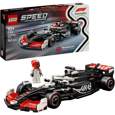 Lego speed champions moneygram haas f1 team vf-24 racewagen set - 77250