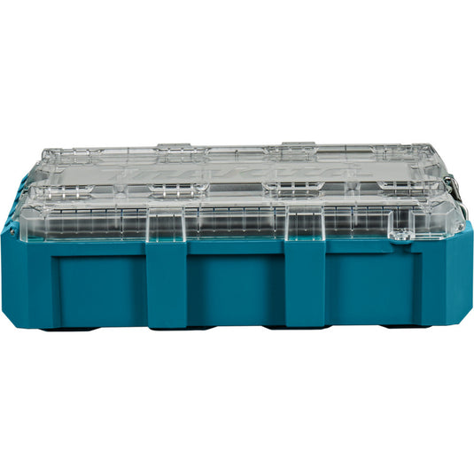 Makita maktrak organizer medium p-91045 gereedschapsbox (blauw zwart)