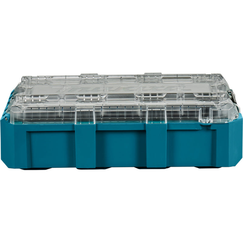 Load image into Gallery viewer, Makita maktrak organizer medium p-91045 gereedschapsbox (blauw zwart)
