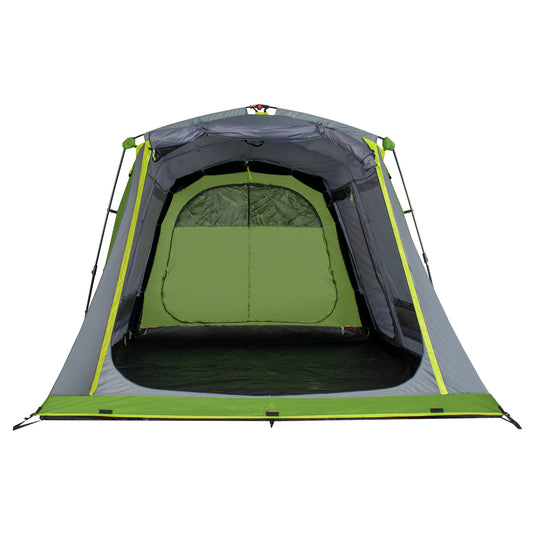 Coleman fastpitch victoria falls 4 blackout tent (groen grijs)