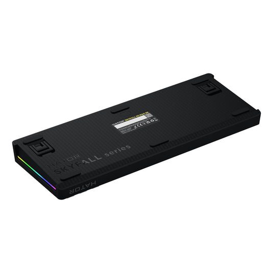 Hator skyfall mag ultra 8k rgb mechanisch gaming toetsenbord (zwart, us lay-out (qwerty), hator aurum ice, 65%, rgb, double-shot pbt, hot-swap)