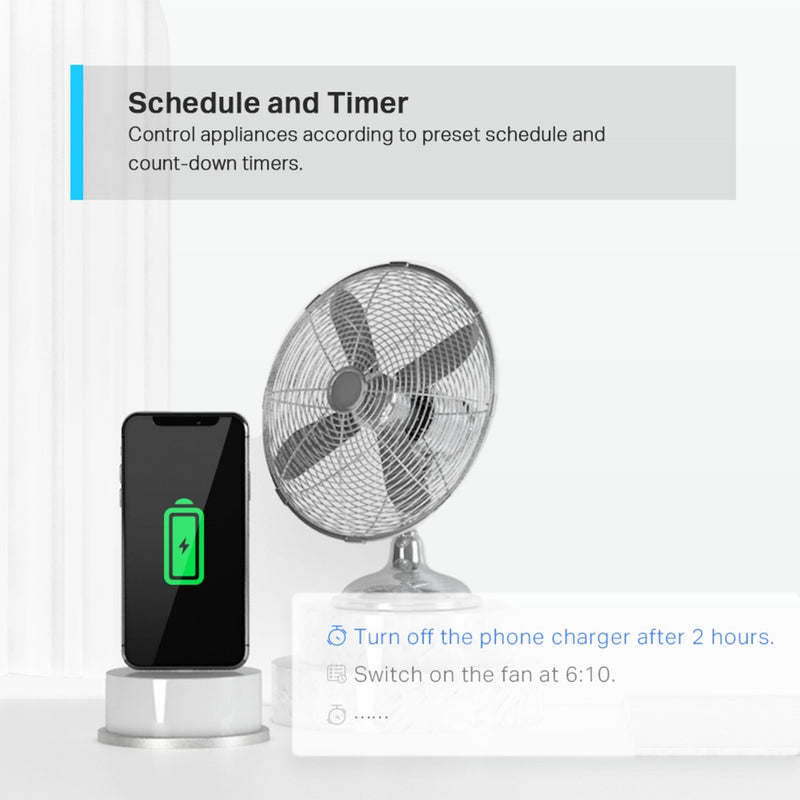 Load image into Gallery viewer, Tp-link tapo p100 mini smart wifi-stopcontact (2 pack) schakel stekkerdoos (wit, 2 stuks)
