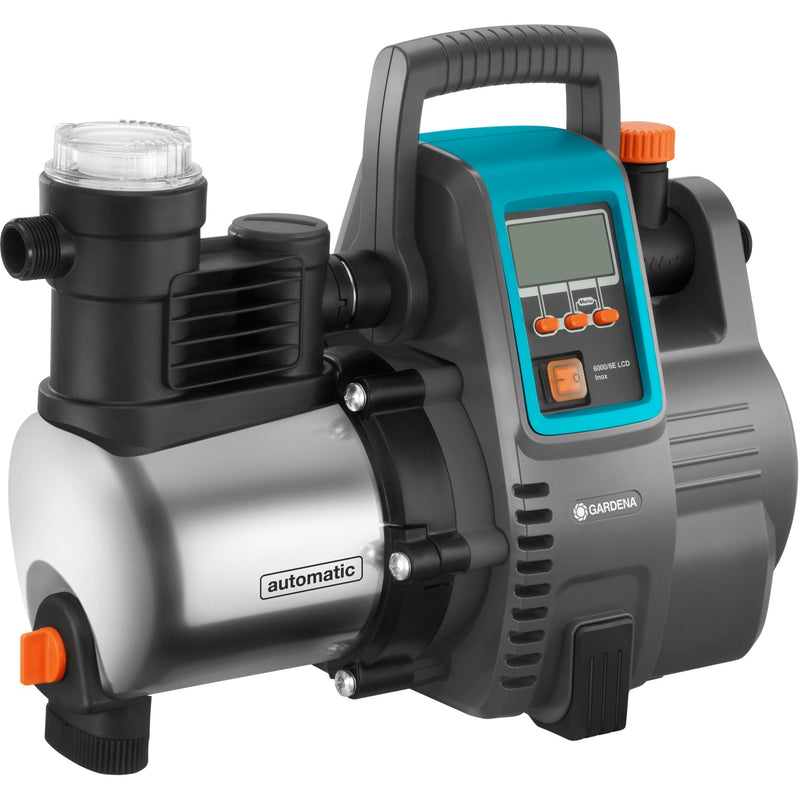 Load image into Gallery viewer, Gardena hydrofoorpomp 6000 6 lcd inox (inox zwart, 1760-20)
