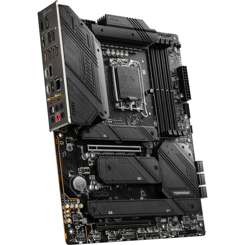 Afbeelding laden in galerijviewer, Msi mag z790 tomahawk wifi socket 1700 moederbord (zwart, raid, 2.5 gb-lan, wi-fi 6e, bt, sound, atx)
