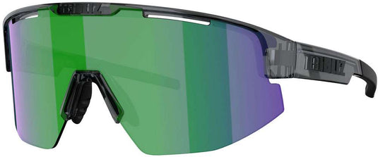 Bliz matrix brown w green multi - sports glasses